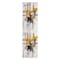 World Rug Gallery Contemporary Modern Abstract Runner Rug 2' x 7' Gold 950GOLD2X7 - alternate 2